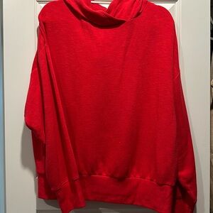 Red hoodie